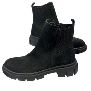 Blondo Women's Bandit Waterproof Fashion Boot,size 6, NWOT, black suede